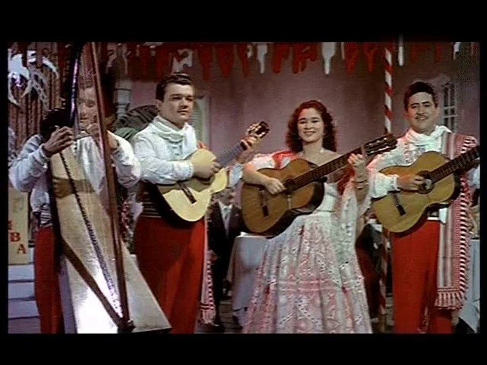 Cuarteto Los Indios en la película Lo que Cuesta Vivir