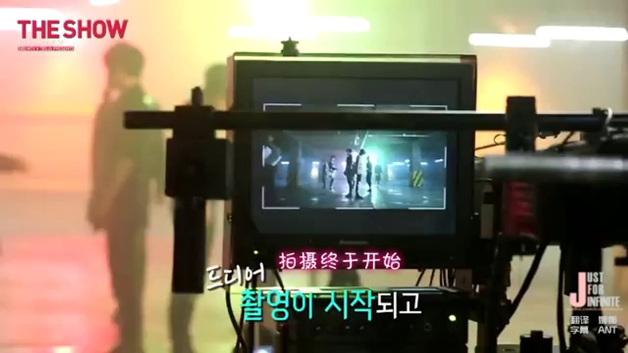 140701 The Show - INFINITE 幕後花絮中字 part1
