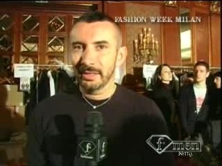 Gaetano navarra fw07 backstage