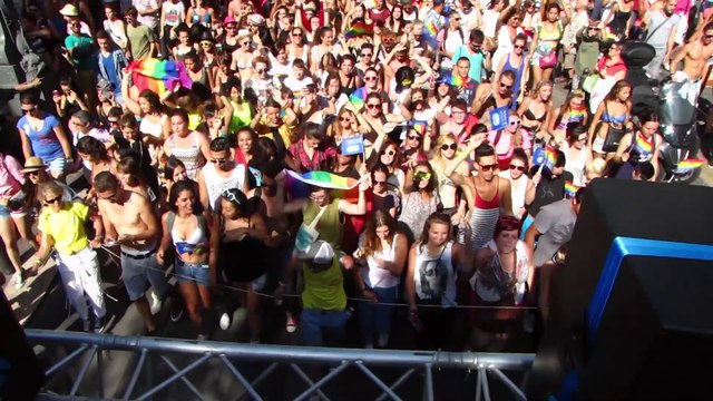 La marche des fiertés 2014 à Marseille