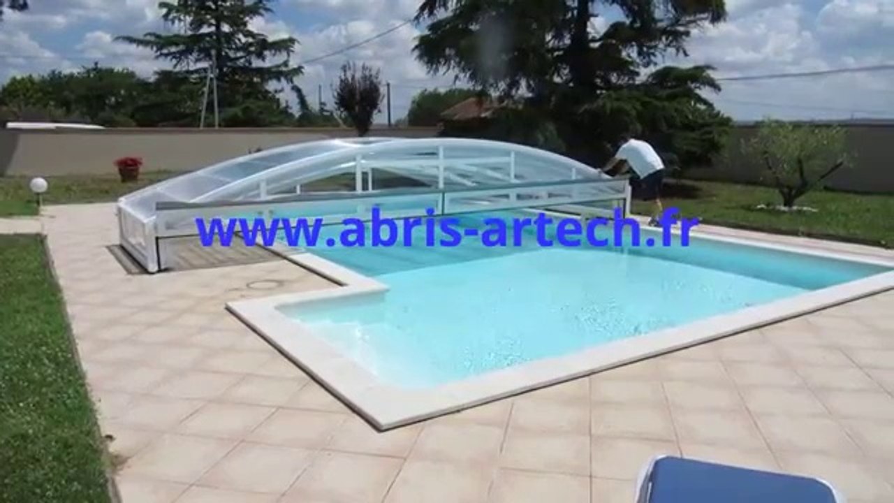 ABRIS DE PISCINE ARTECH MINEO - Ouverture par une personne seule