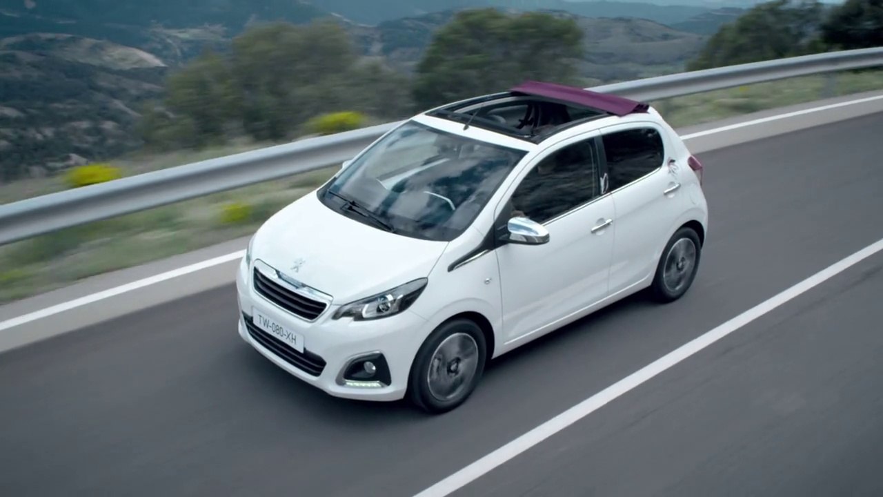 Vidéo officielle Peugeot 108 Top ! - Design extérieur - 2014 ( www.feline.cc )
