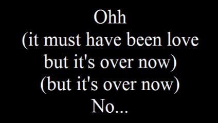 Roxette It Must Have Been Love with Lyrics (Pretty Woman Soundtrack)