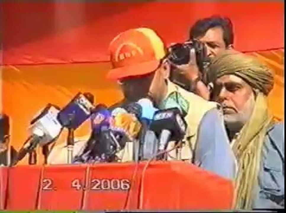 Sardar Akhtar Jan Mengal Addressing on 02-04-2006