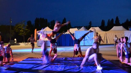 Sapeurs-pompiers du Rhône à Manosque