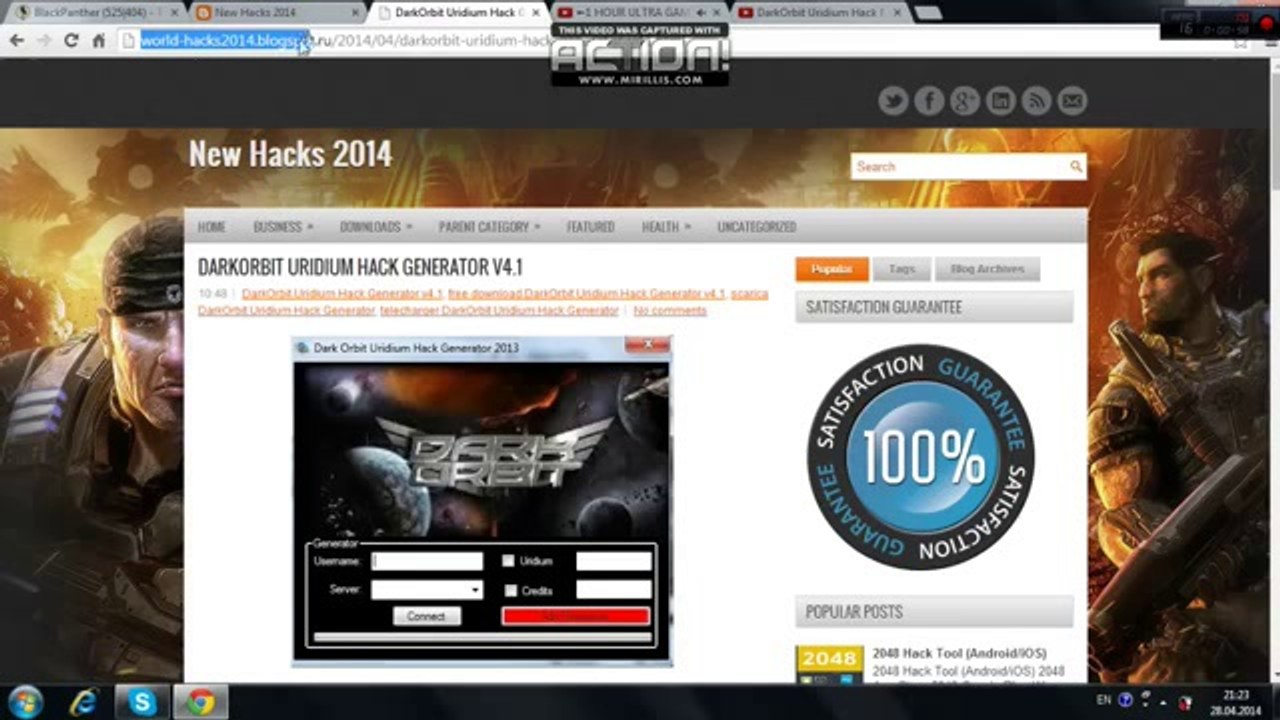 DarkOrbit Uridium Hack Generator