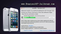 How to get latest evasion 1.0.9 ios 7.0.3 jailbreak / ios 7.1.2 jailbreak for iPhone 4/4s/5/5s/5c