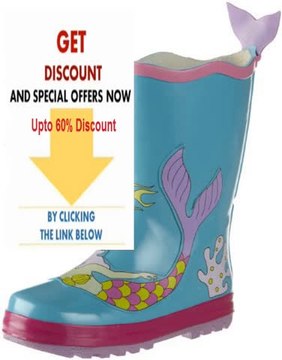 Clearance Sales! Kidorable Mermaid Rain Boot (Toddler/Little Kid) Review