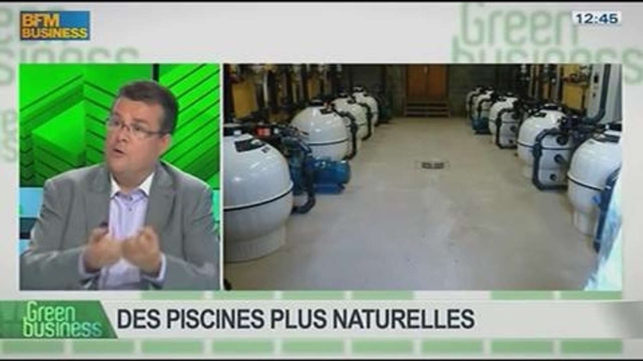 Des piscines plus naturelles: Frédéric Luizi, dans Green Business – 06/07 4/4