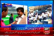 MQM Haider Abbas Rizvi, Waseem Akhter and Ashfaq Mangi media talk on MQM solidarity rally at Bagh-e-Jinnah Karachi.