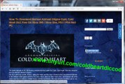 Batman Arkham Origins Cold,  Cold Heart DLC Giveaway Free-Xbox 360 / PS3