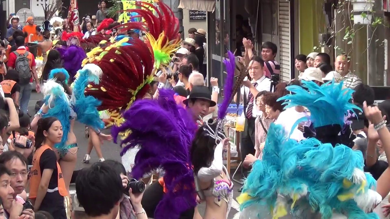 【2014/7/6】第28回学園坂七夕サンバカーニバル　1回目　復路