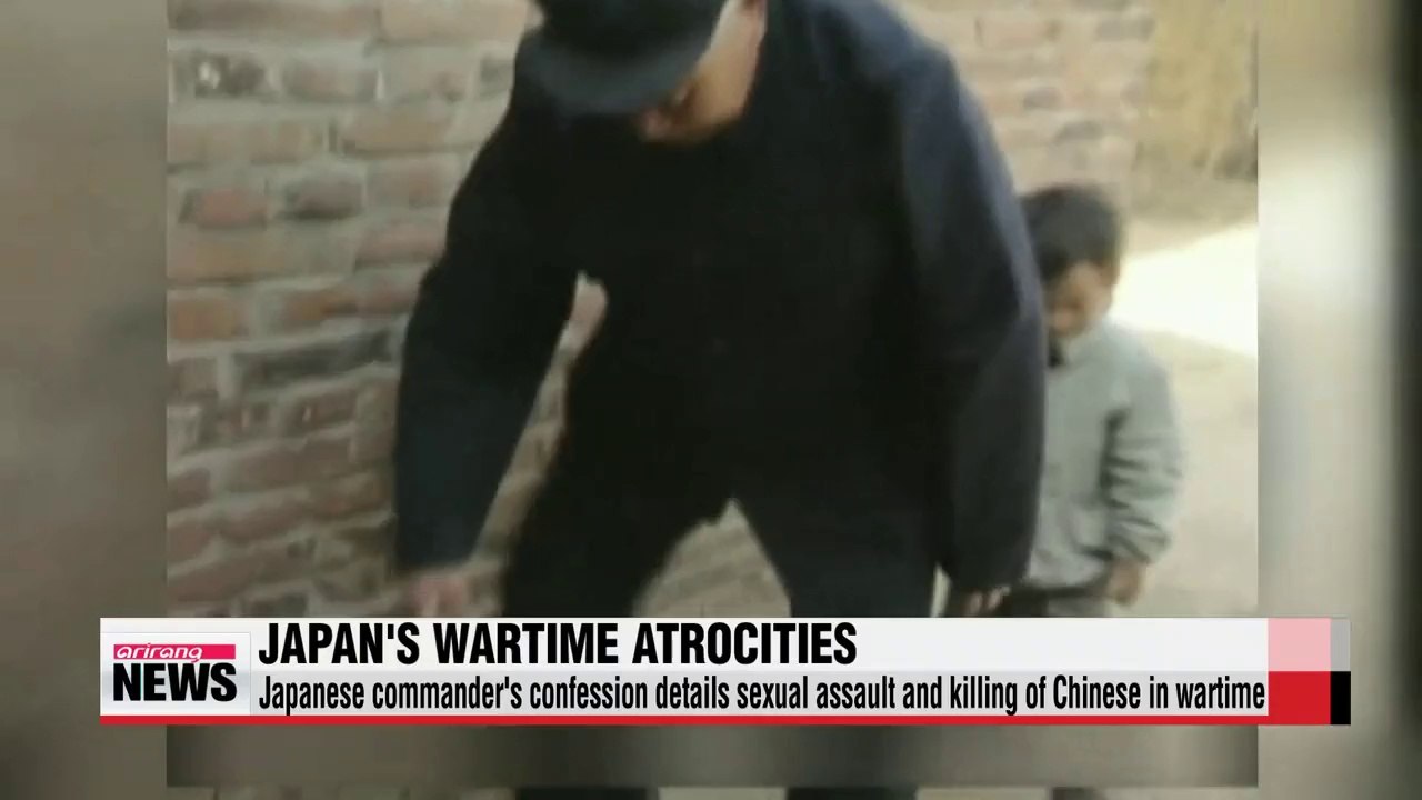 Japanese commander's written confession details sexual assault and killing of Chinese in wartime