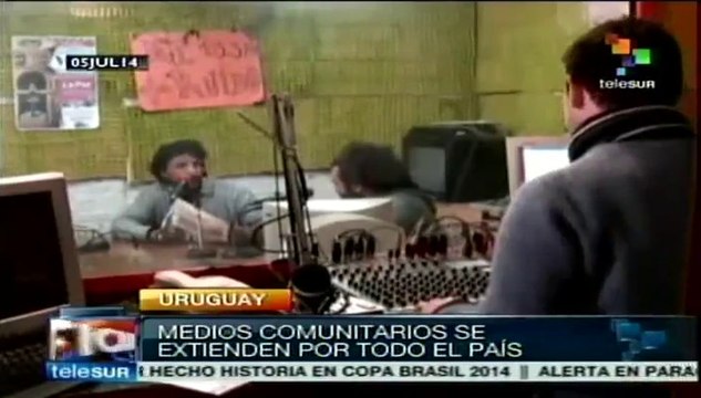 Gobierno uruguayo financia proyectos comunitarios de radio y TV