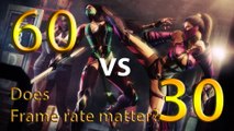 60 fps vs 30 fps demonstration - 60fps video - Mortal Kombat (PS3)