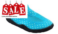 Clearance Sales! Capelli New York Neoprene & Mesh With Dots Girls Aqua Shoes Turq Combo 10/11 Review