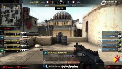 PXL #40 - Grande Finale - Webspell vs aAa - de_dust2
