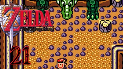 German Let's Play: The Legend of Zelda - Link's Awakening, Part 21, "Reise zum Reptilfelsen"