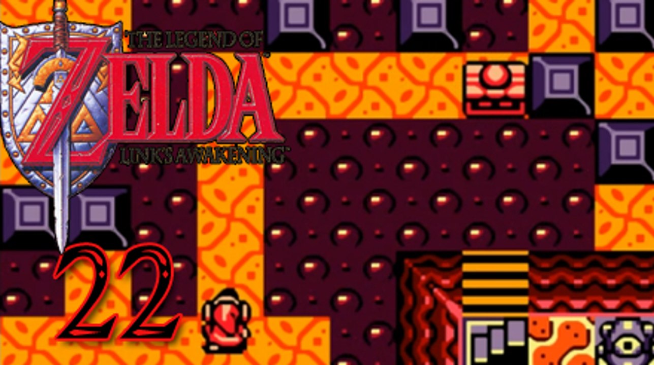 German Let's Play: The Legend of Zelda - Link's Awakening, Part 22, 'Der Reptilfelsen'