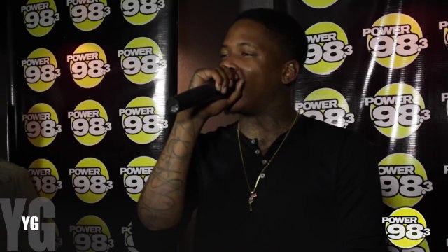YG Who Do You Love? @ Power 98.3 Studio Session with Tino Cochino, 02-26-2014
