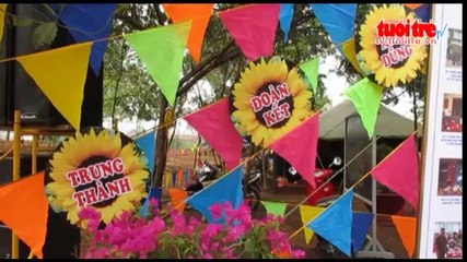 Tưng bừng hội trại đền Hùng