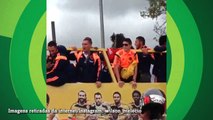 Colombianos recepcionam jogadores como heróis em Bogotá