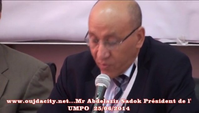 Abdelaziz Sadok président de l'UMP oujda / Collegiate Entrepreneurship and Collaborative strategies