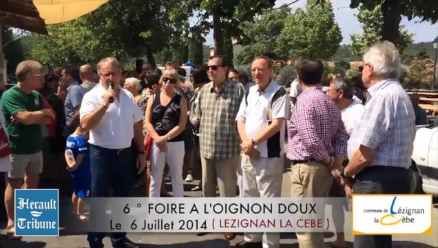 LEZIGNAN-LA-CEBE - 2014 - On s'occupe de vos oignons ! 6 ° FOIRE A L'OIGNON LEZIGNAN LA CEBE - A LEZIGNAN la CEBE on s'occupe de vos oignons !