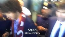 Salih Uçan arriva a Roma