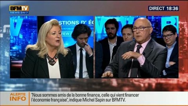 BFM Politique: L'interview BFM Business, Michel Sapin répond aux questions d'Hedwige Chevrillon - 06/07 2/6