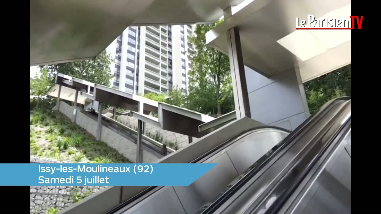 Un escalator pour les Hauts d'Issy-les-Moulineaux
