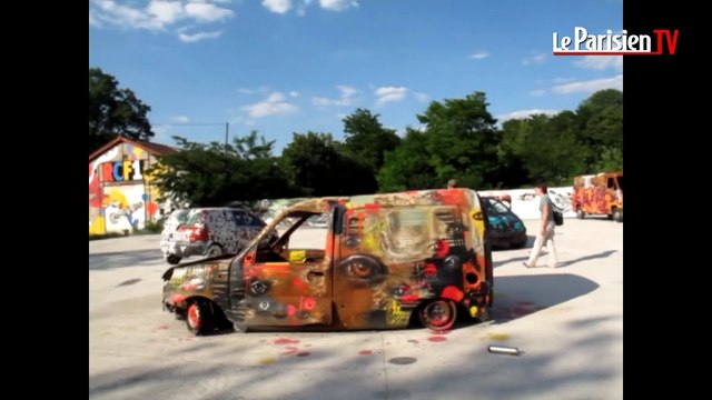Aubervilliers : un festival de street art dans une ancienne casse