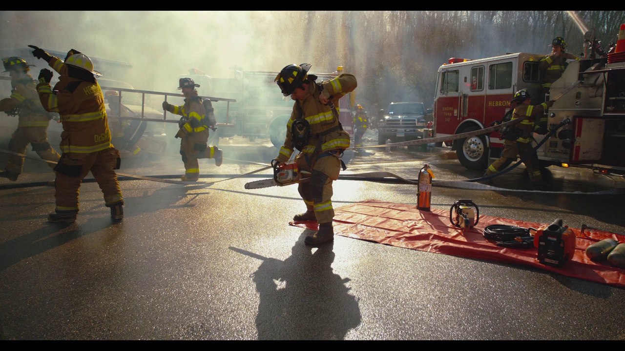 Firemen in action in slow motion! Amazing SloMo Footage...