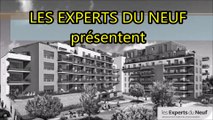 EXPERTS DU NEUF présentent une résidence neuve de standing à MONTPELLIER, éco-quartier, proximité éco-parc des Grisettes, appartement T4 neuf, 3 chambres, avec terrasse en étage (Dm)