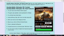 How to get Gunship Battle: Helicopter 3D Cheats Unlock Items and Unlimited Stuff for iPad