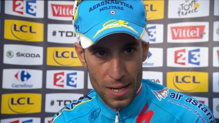 Nibali takes yellow jersey after stage two win