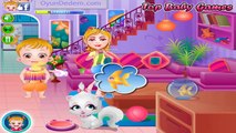 Baby Hazel Naughty Cat - Pet Caring Games for Kids