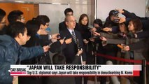 Top U.S. diplomat says Japan will take responsibility for denuclearization efforts