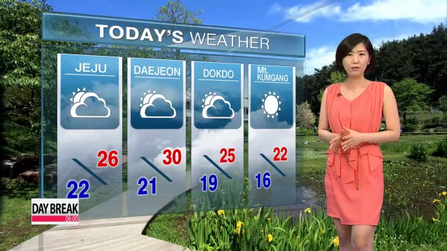 Hot temps across the region, Typhoon Neoguri heading to Japan