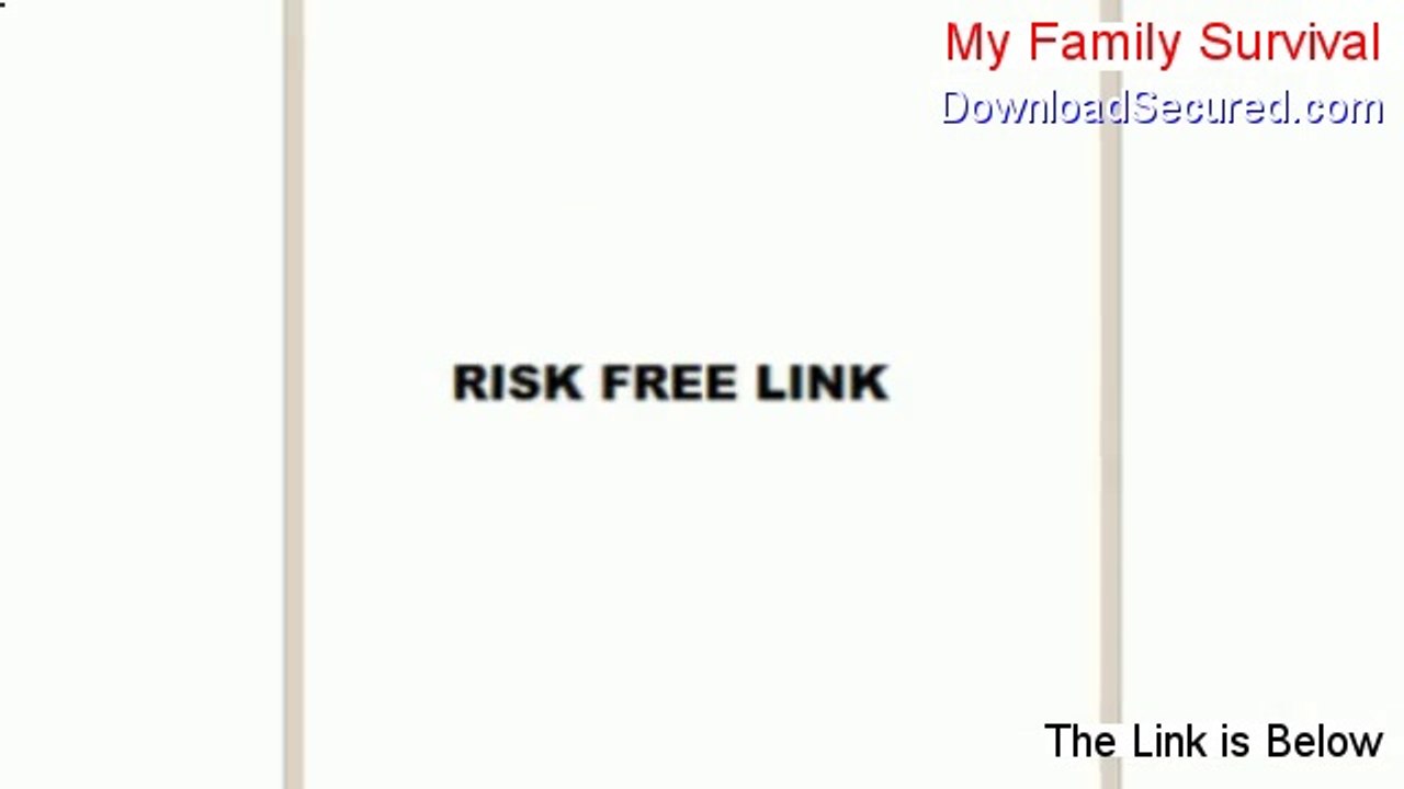 My Family Survival PDF Free (Get It Now)
