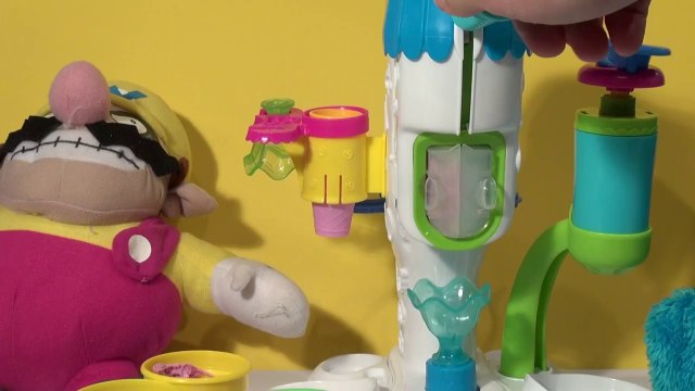 Play Doh Sweet Shoppe Ice Cream for Cookie Monster Count n' Crunch and Wario