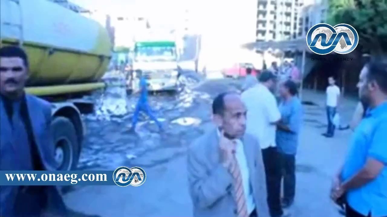 شاهد .. محافظ الفيوم يتابع حادث تسرب 40 الف لتر...
