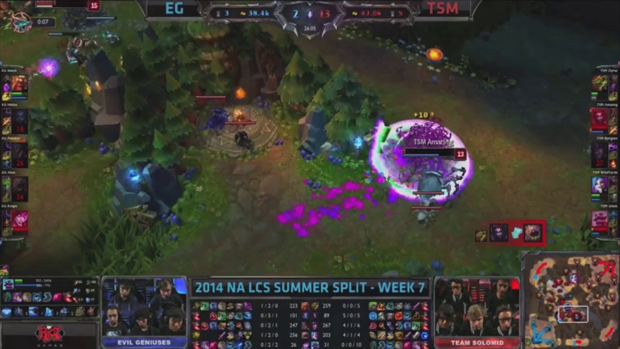 WildTurtle gère son teamfight - League of Legends - PC