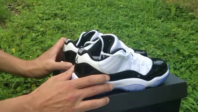 Sportsyyy.ru Air Jordan XI 11 for Men's Black-White shoes for wholesale