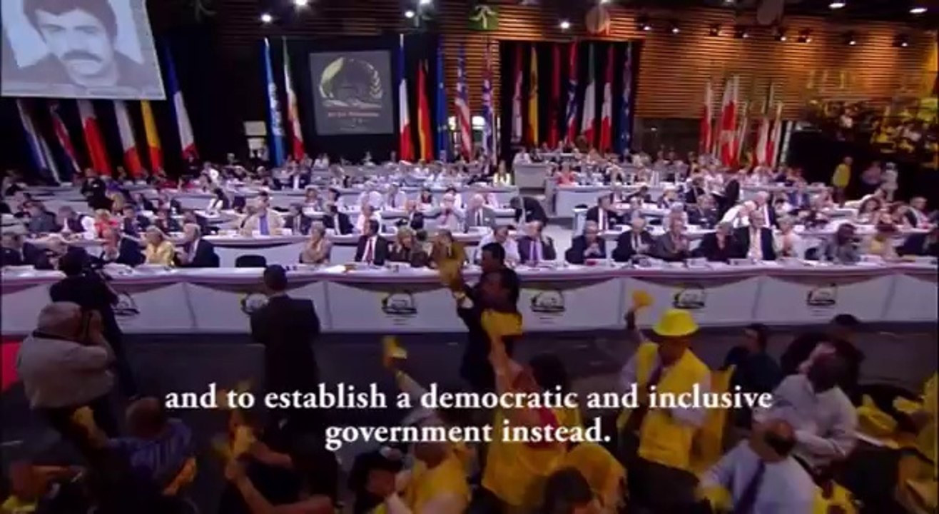 Großkundgebung für einen regimewechsel im iran