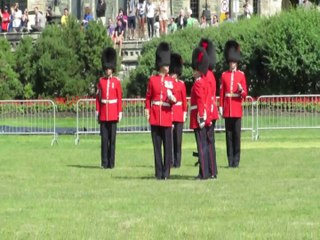 Inspection of the guards in Ottawa