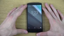 Google Nexus 5 Android L -  Ok Google  From Lock Screen Review (4K)