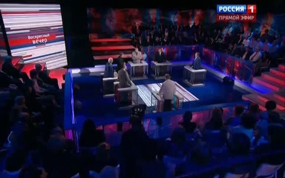 Славянск, Стрелков, Донецк 'Воскресный вечер' с В. Соловьёвым (06.07.2014)-ч 2