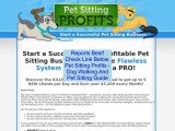 Discount on Pet Sitting Profits - Dog Walking And Pet Sitting Guide