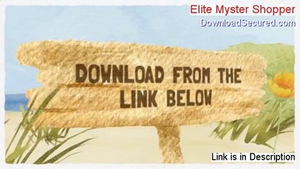 Elite Myster Shopper Free Review [See my Review]